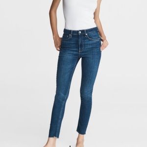 Rag & Bone High Rise Ankle Skinny